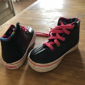 K Swiss leather high top